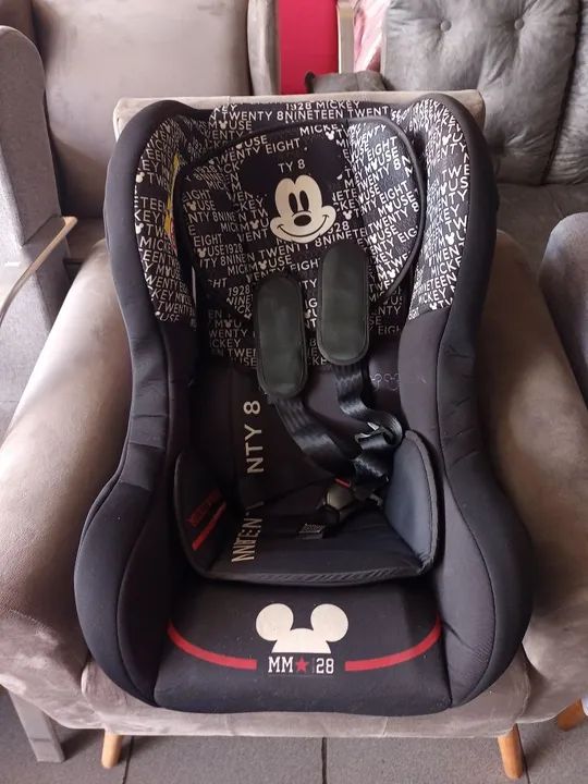 Cadeirinha usada de Carro Infantil Mickey Mouse - Foto 2