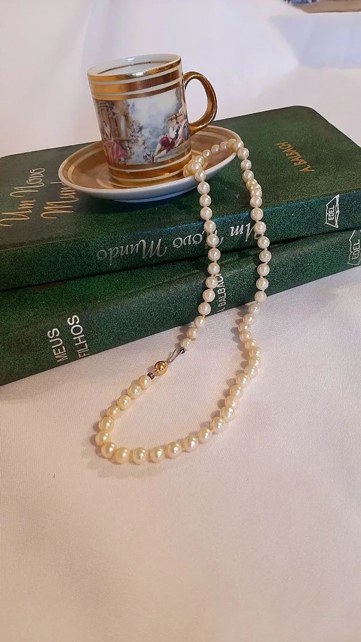 Lindo colar de pérolas! - Foto 3