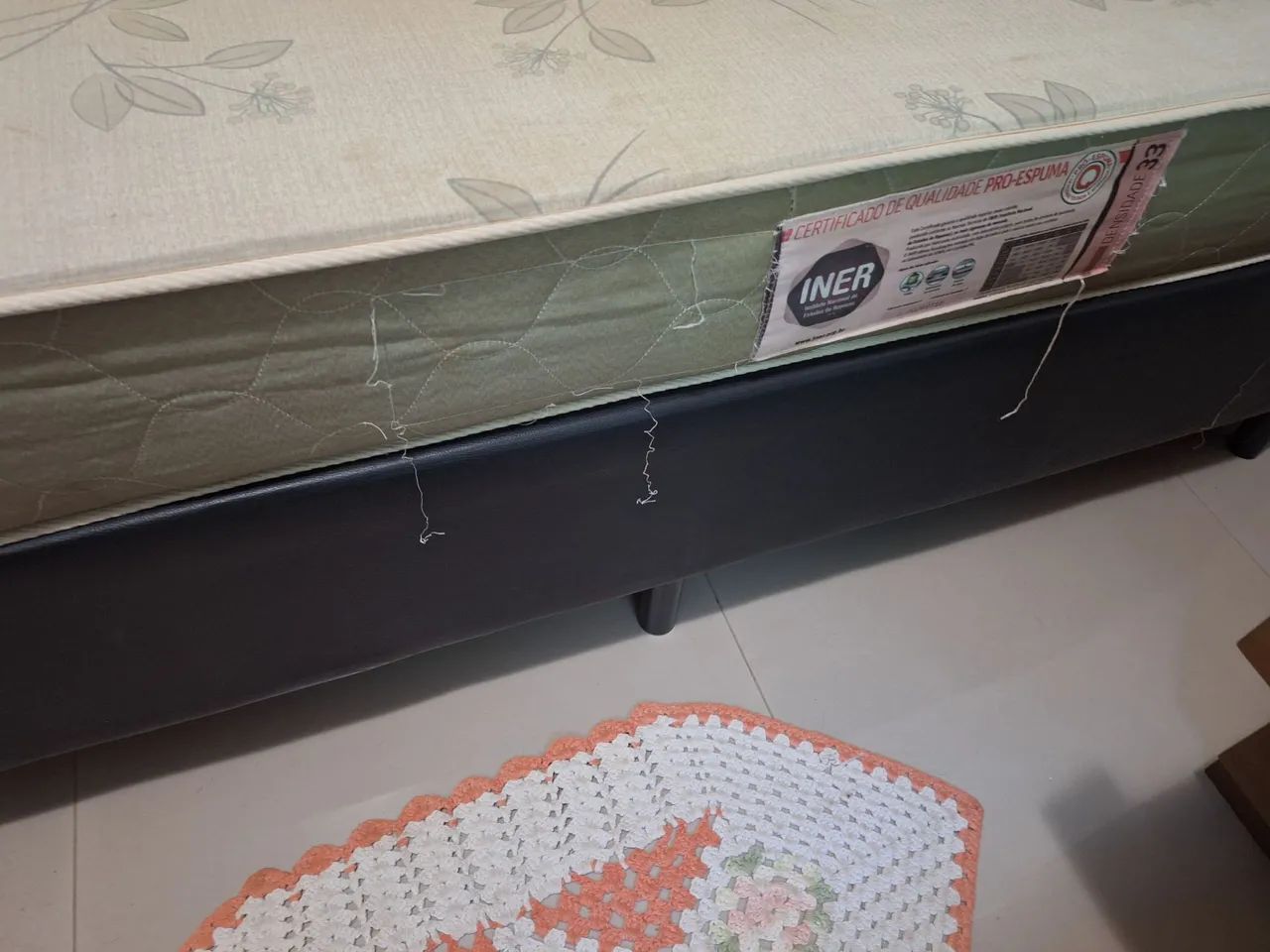 Cama box  solteiro  199.00   - Foto 4