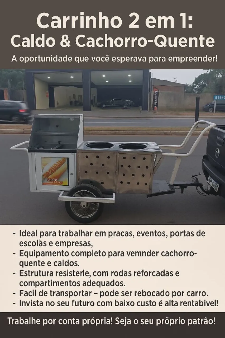 Carrinho 2 em 1