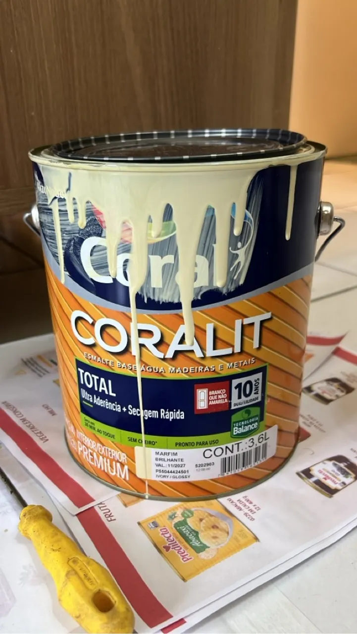 Tinta Coralit Total Marfim 3,6L - Nova