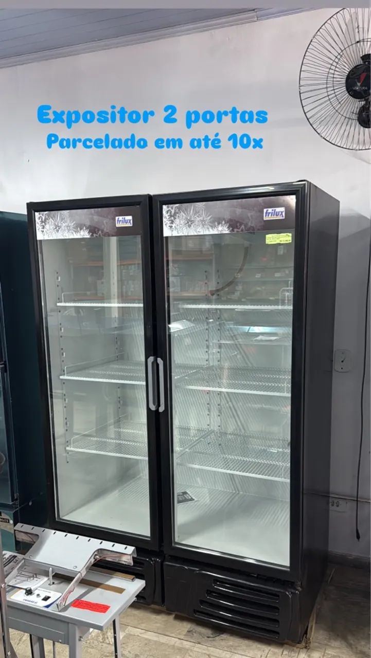 Expositor Refrigerado 2 Portas Frilux