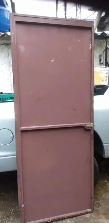 porta ferro chapa grossa 210x080 / retirar vila formosa - Foto 2