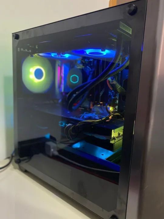PC Gamer Ryzen 5 + RX 6700 XT + Water Cooler | Roda tudo! - Foto 3