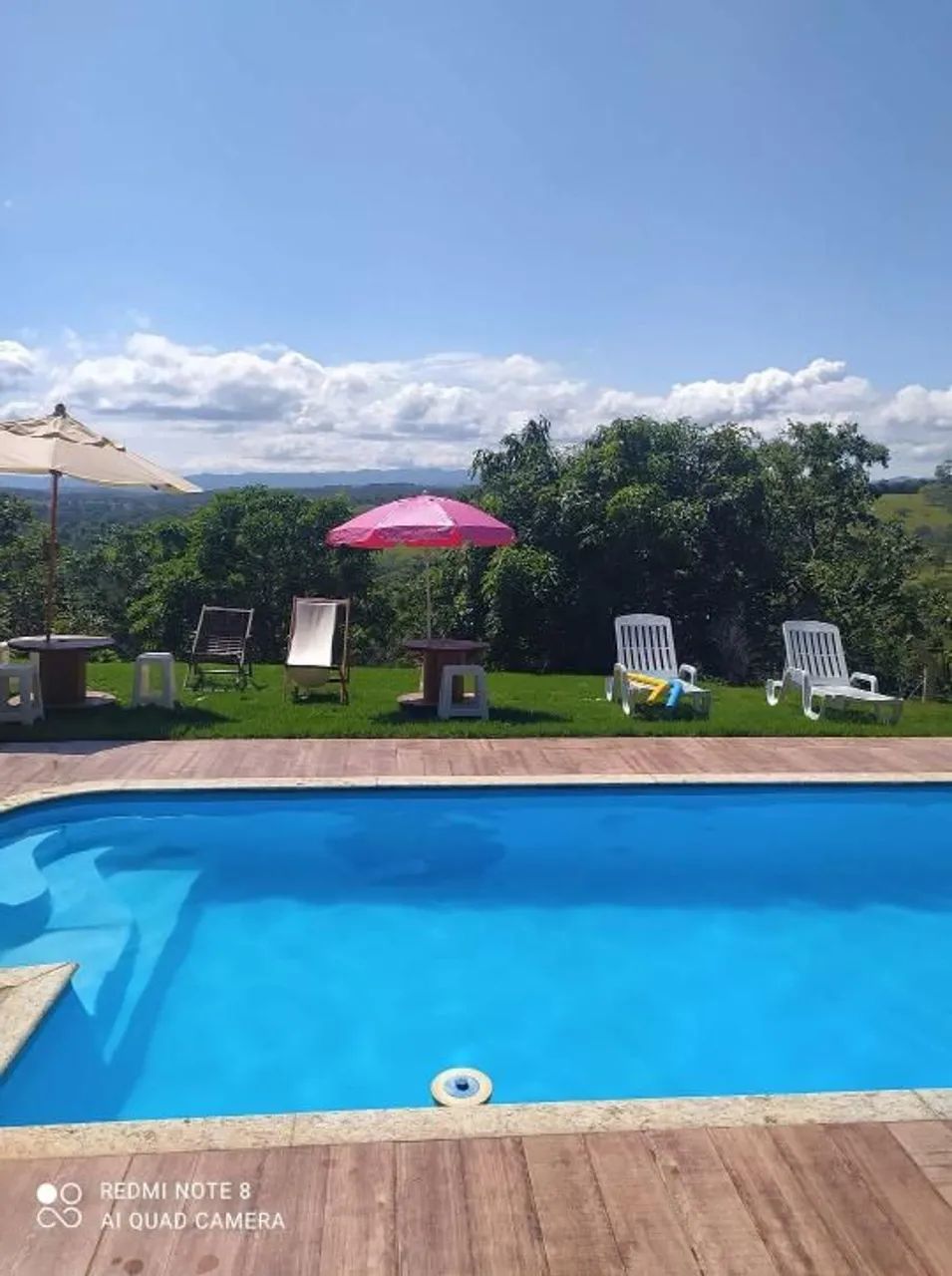 Alugo sitio condomínio fechado com piscina aquecida sauna Wi-Fi  - Foto 2