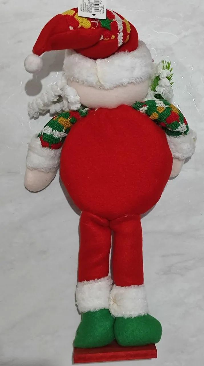 Boneco Papai Noel em Pé - Decoração de Natal  - Foto 4