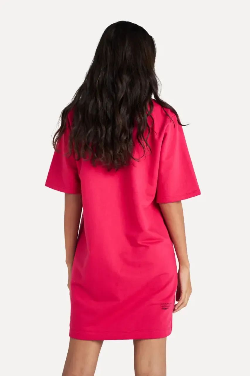 Vestido Feminino Moletom Ovesized Rosa Pink RESERVA Simples - Foto 2