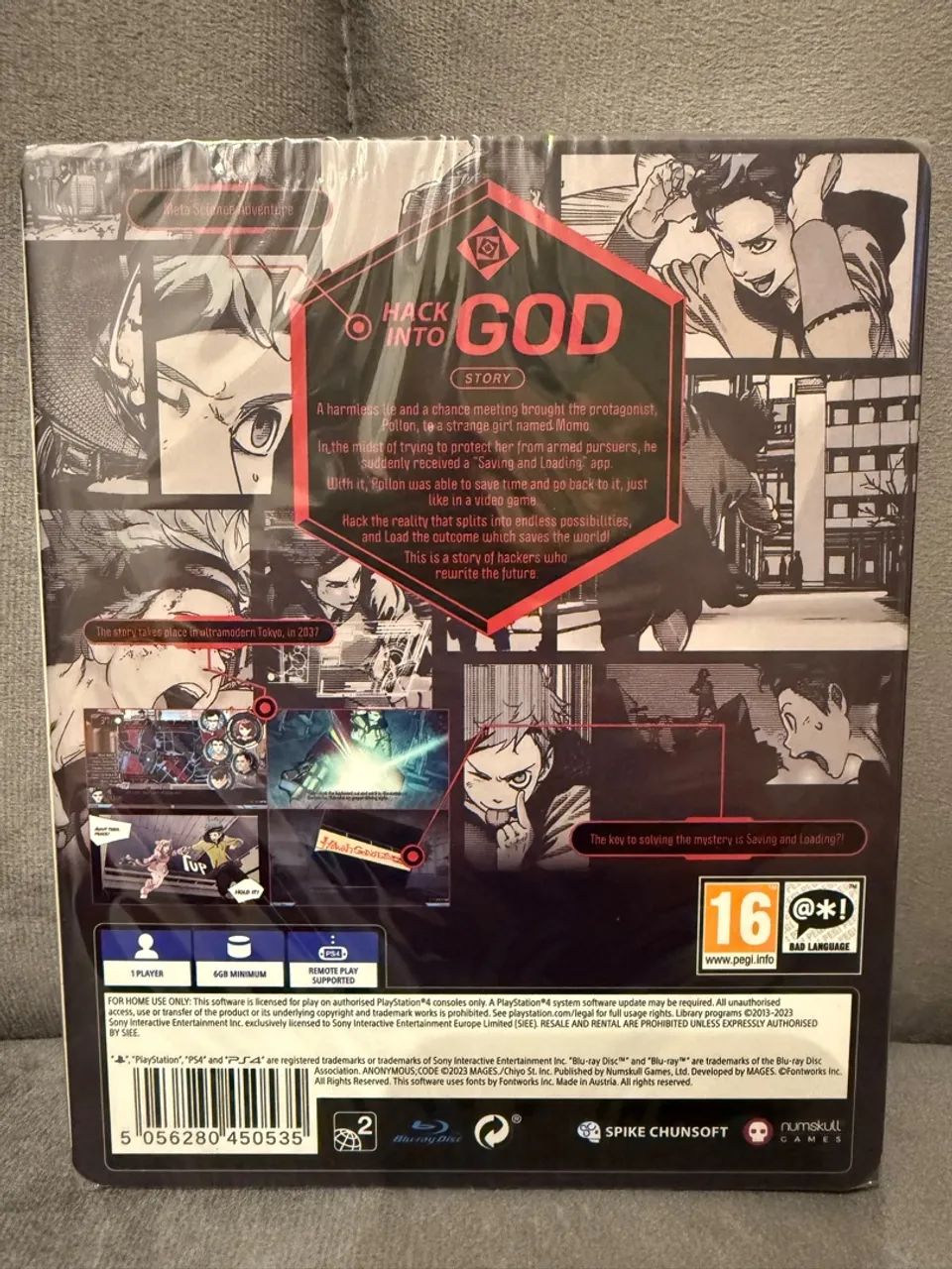ANONYMOUS;CODE Steelbook Launch Edition - PS4 - Foto 3