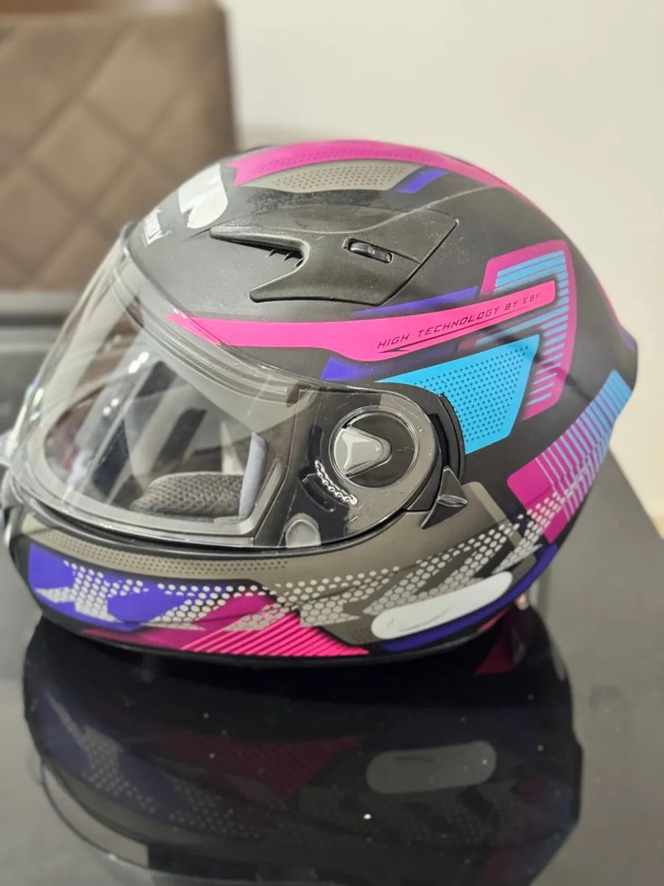 Capacete Moto - EBF -  High Technology - Foto 4