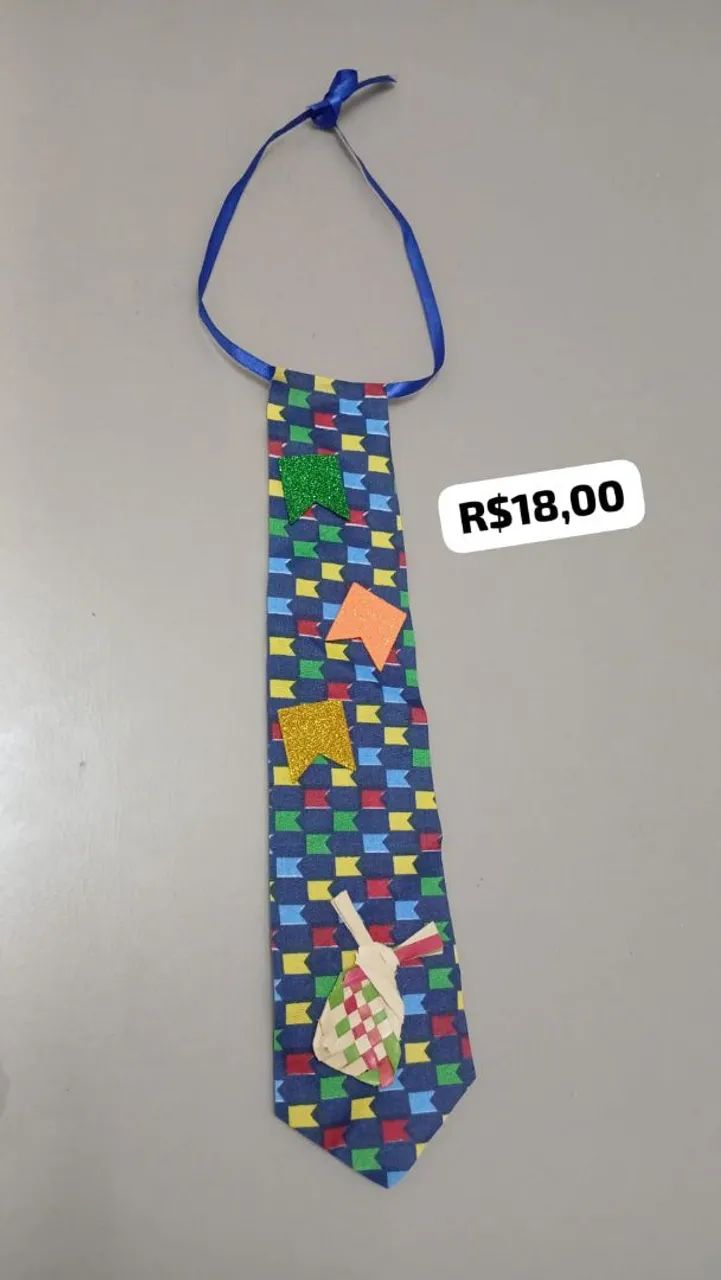 Gravata Decorativa Infantil Festas Juninas - Foto 3