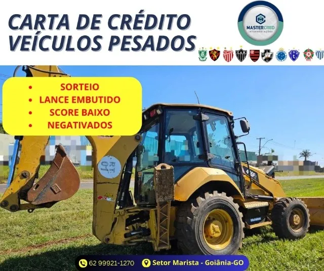 Onibus, Caminhão, Avião, Maquinários. PARCELADO (Carta de Crédito sem Restrição de ano)