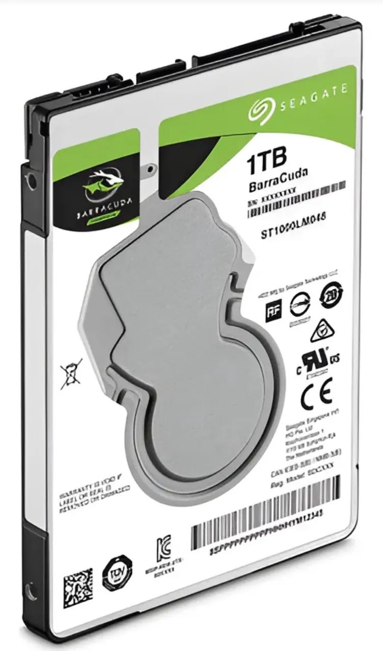 HD SEAGATE 1 TERÁ, SATA 3 BARRACUDA 
