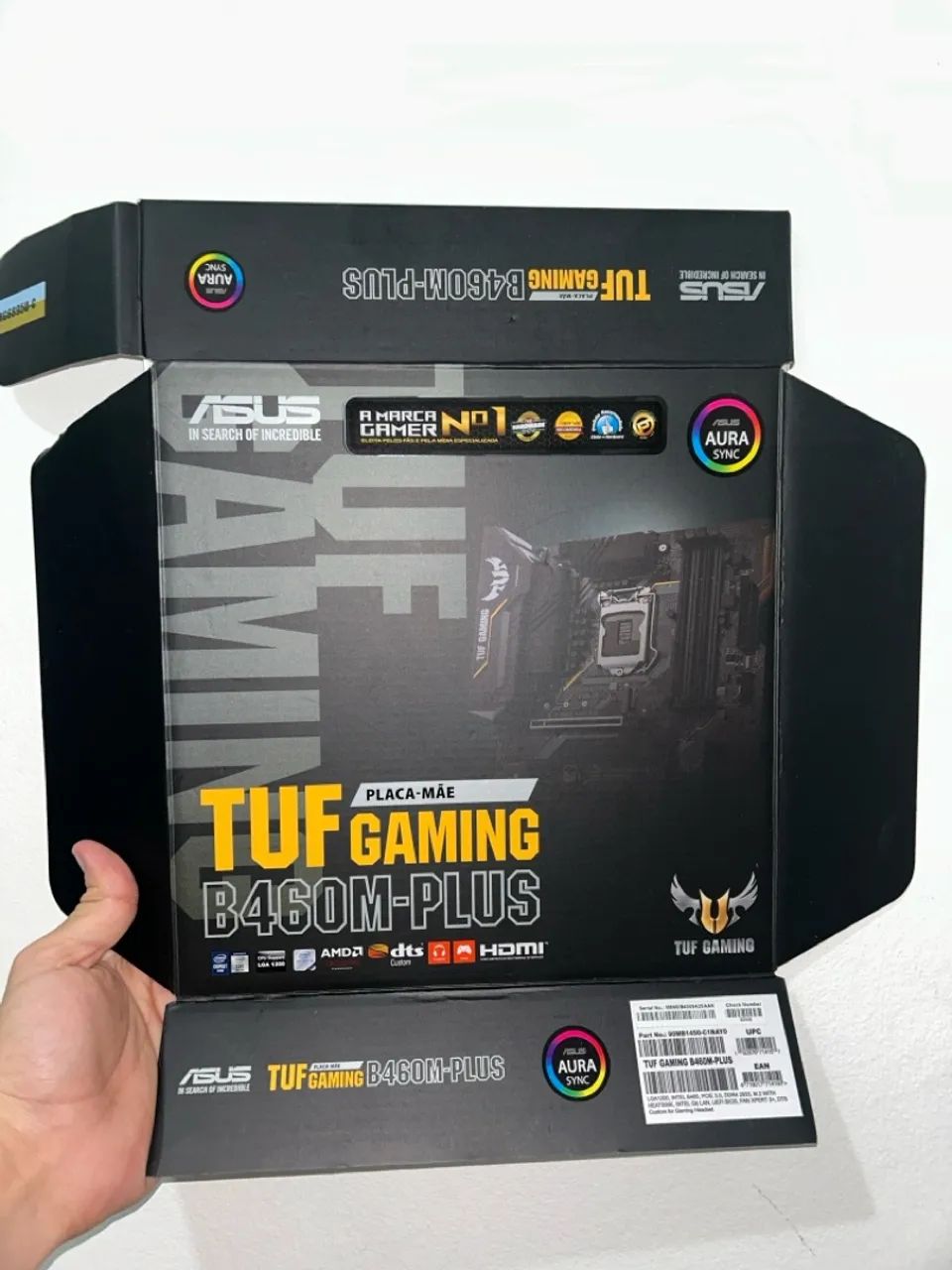 Placa-Mãe ASUS TUF GAMING B460M-PLUS - Foto 2