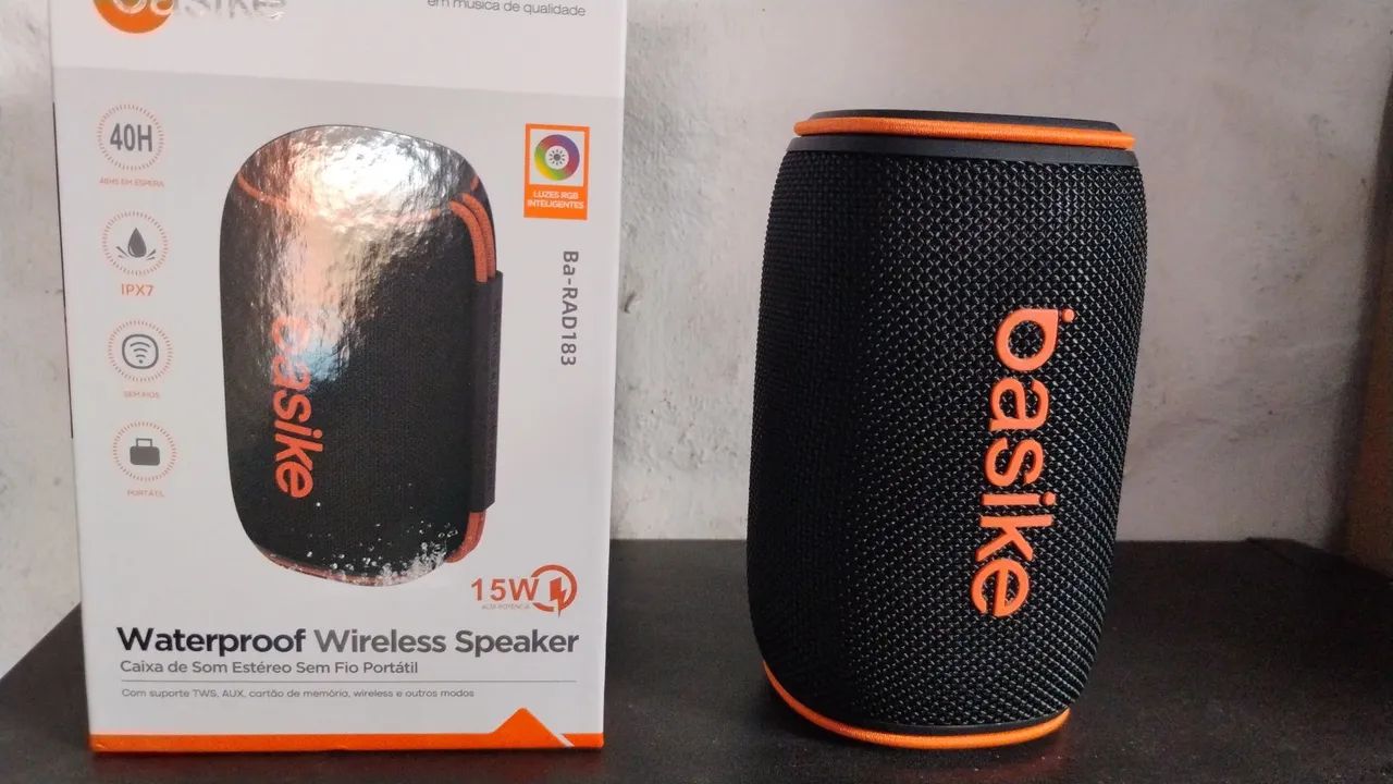 Caixa basike volume e qualidade!