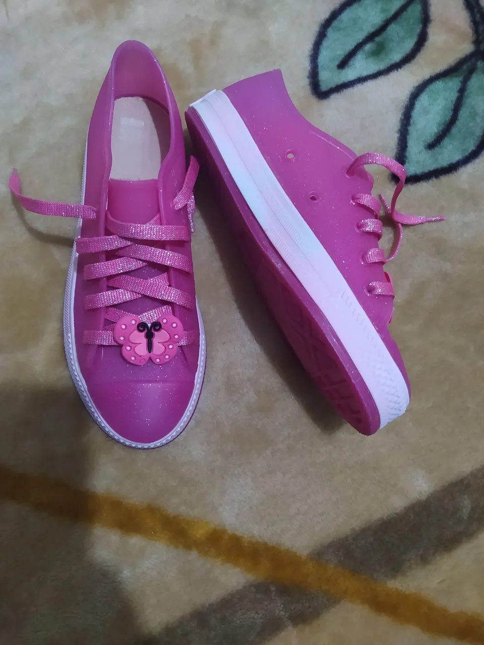 Tênis Infantil Rosa Glitter 31/32