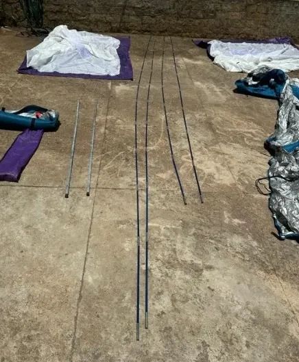 NAUTIKA, Barraca para acampamento familiar - Foto 4