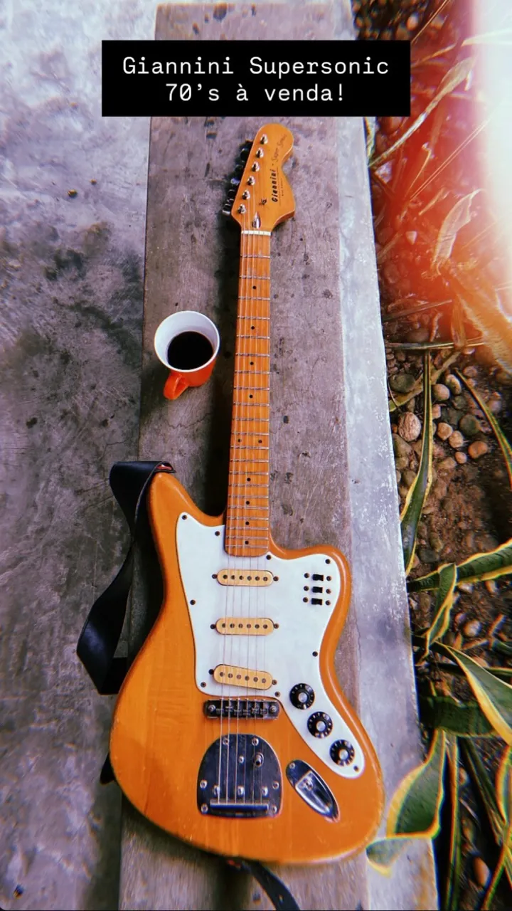Guitarra Yamaha Revstar RS420 Maya Gold com upgrades