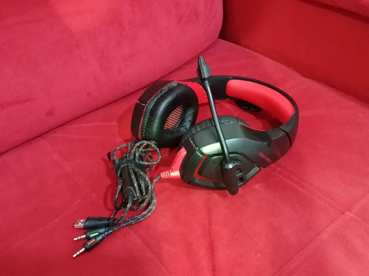 Fone de Ouvido Headset Draxen