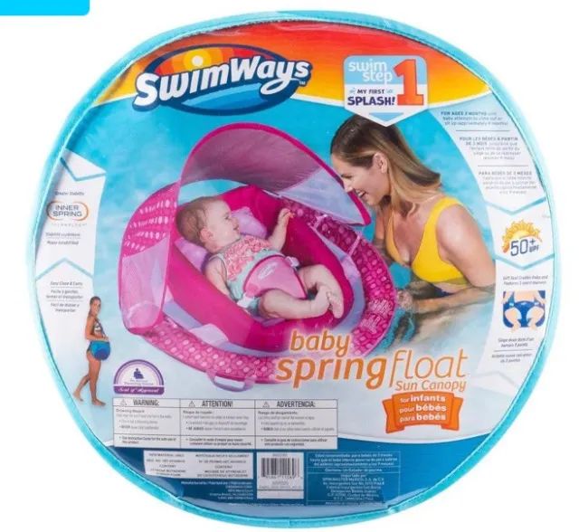 Boia para bebê com capota Swimways - Foto 3