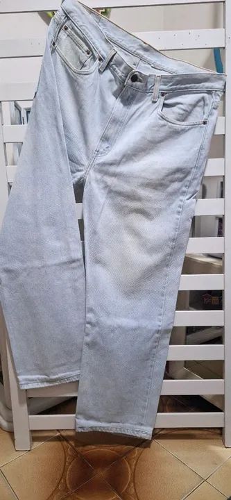 Estilosa Calça Jeans Masculina Tradicional Levi's Tamanho 44 Mtooo Top!!! - Foto 3
