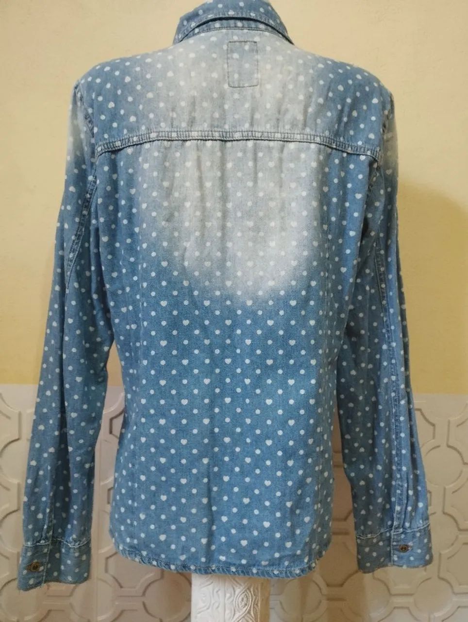 Camisa Jeans nova G - Foto 2