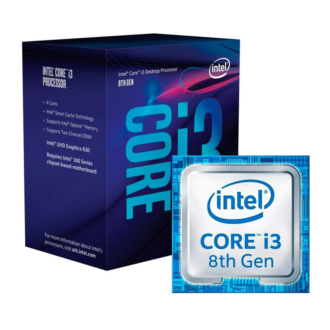 Processador Intel Core i3 8th Gen