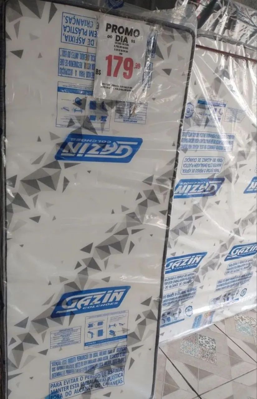 Colchão de solteiro GAZIN Novos  - Foto 2