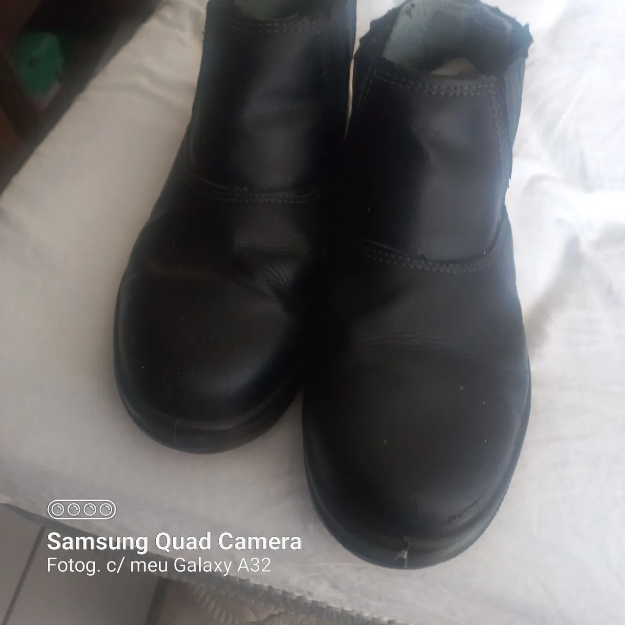 Botas de Segurança em Couro