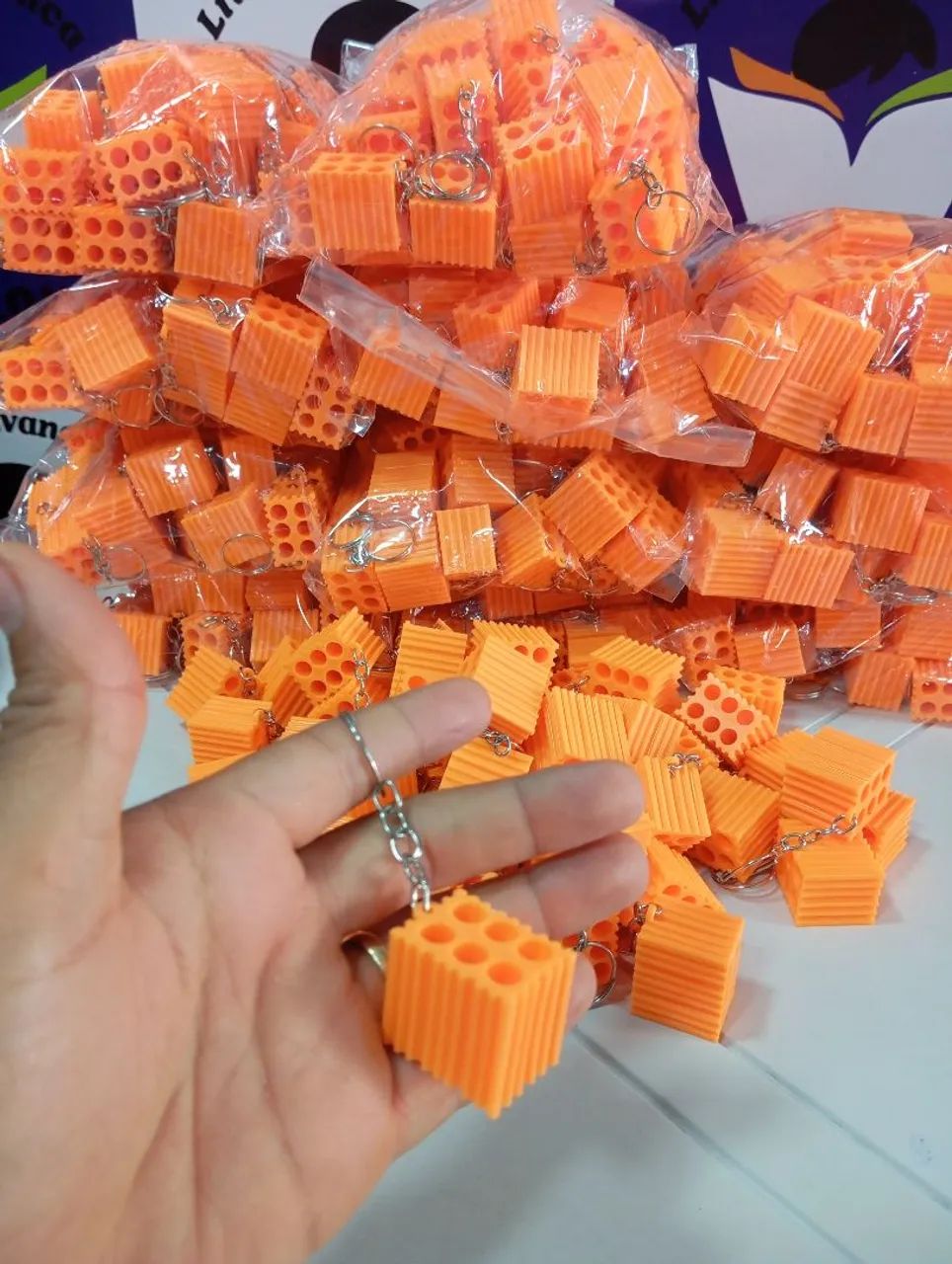 Chaveiro Tijolinho - Promoção 1.99 Cada - Foto 3