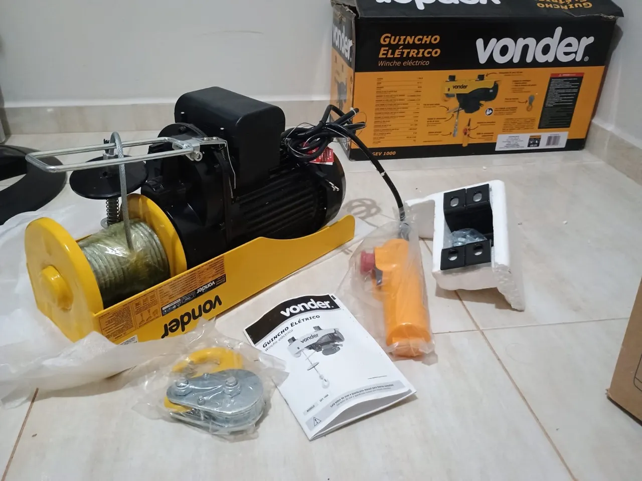Guincho Elétrico Vonder SEV 1000