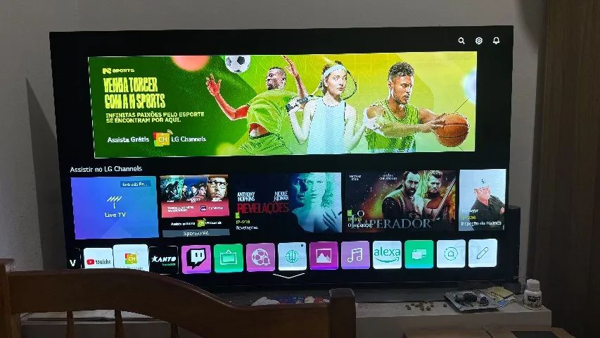 VENDE-SE TV LG OLED COM DEFEITO - Foto 4
