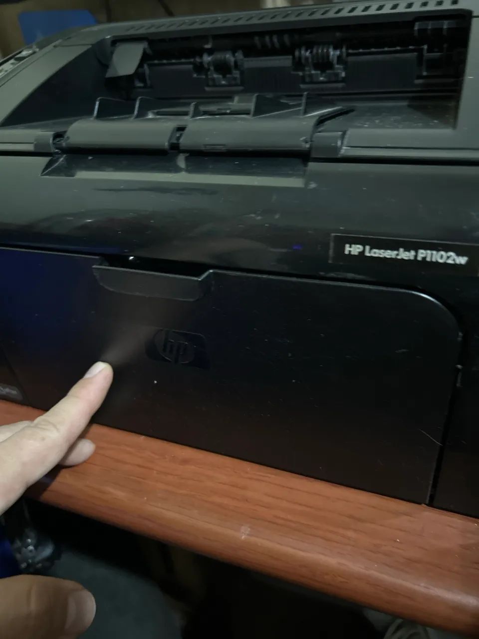 Impressora HP Laser (tonner) monocromático P1102W com Wi-Fi  - Foto 3