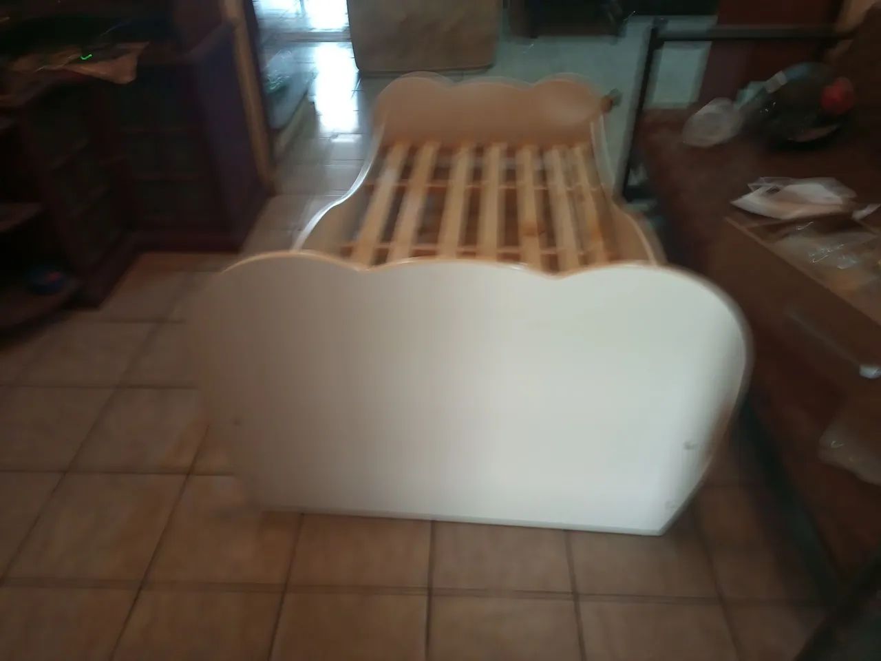  Uma Cama Infantil Nuvem mdf de 90 nova - Foto 2