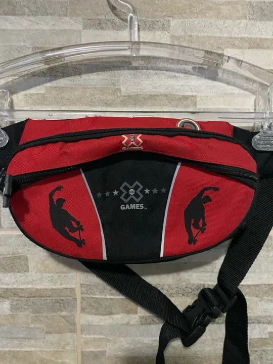Pochete vermelha X games