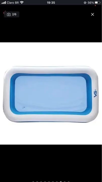 Piscina  inflável  - Foto 6