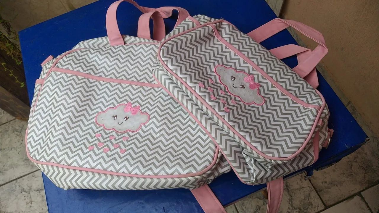 Bolsas Maternidade Nuvem Meninaa  - Foto 2