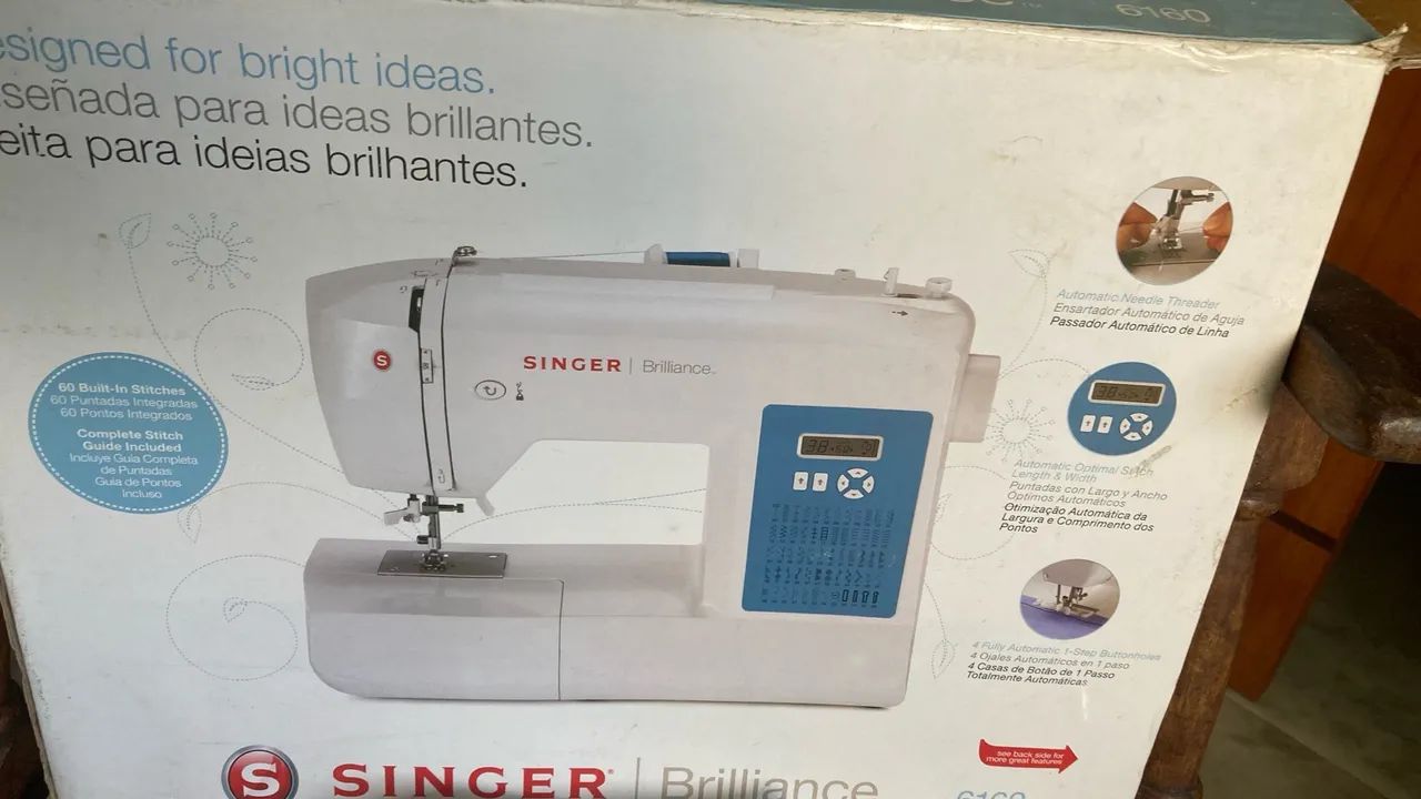 Máquina de Costura Singer Brilliance 6160