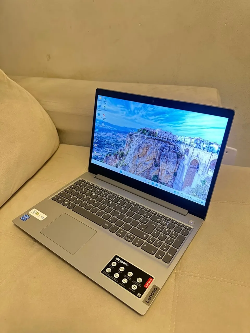 NOTEBOOK LENOVO INTEL 11ª GERAÇÃO C/ NOTA SSD 128GB REDE 5G EM ATÉ 12x!