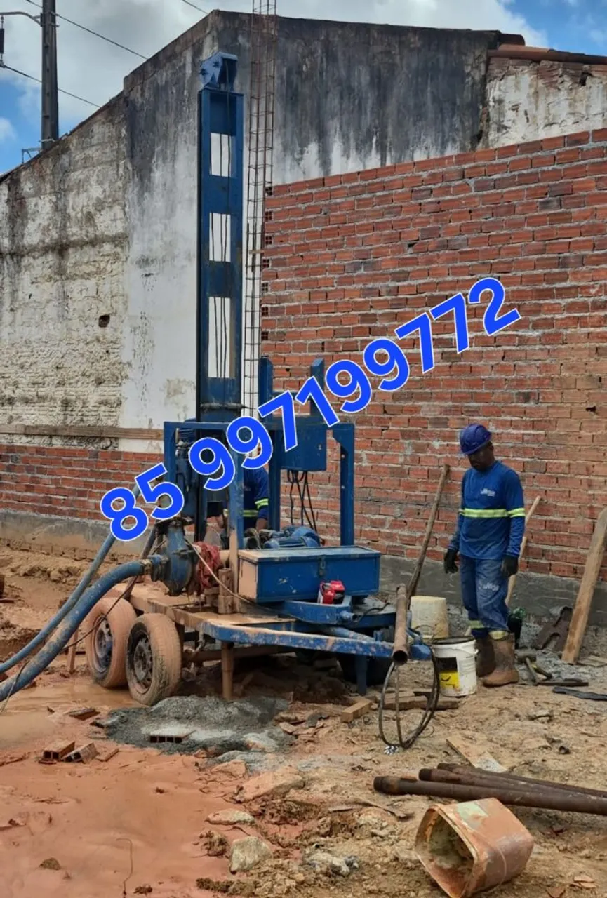 Máquina de Perfuração de Poço - Usada em ótimo estado!