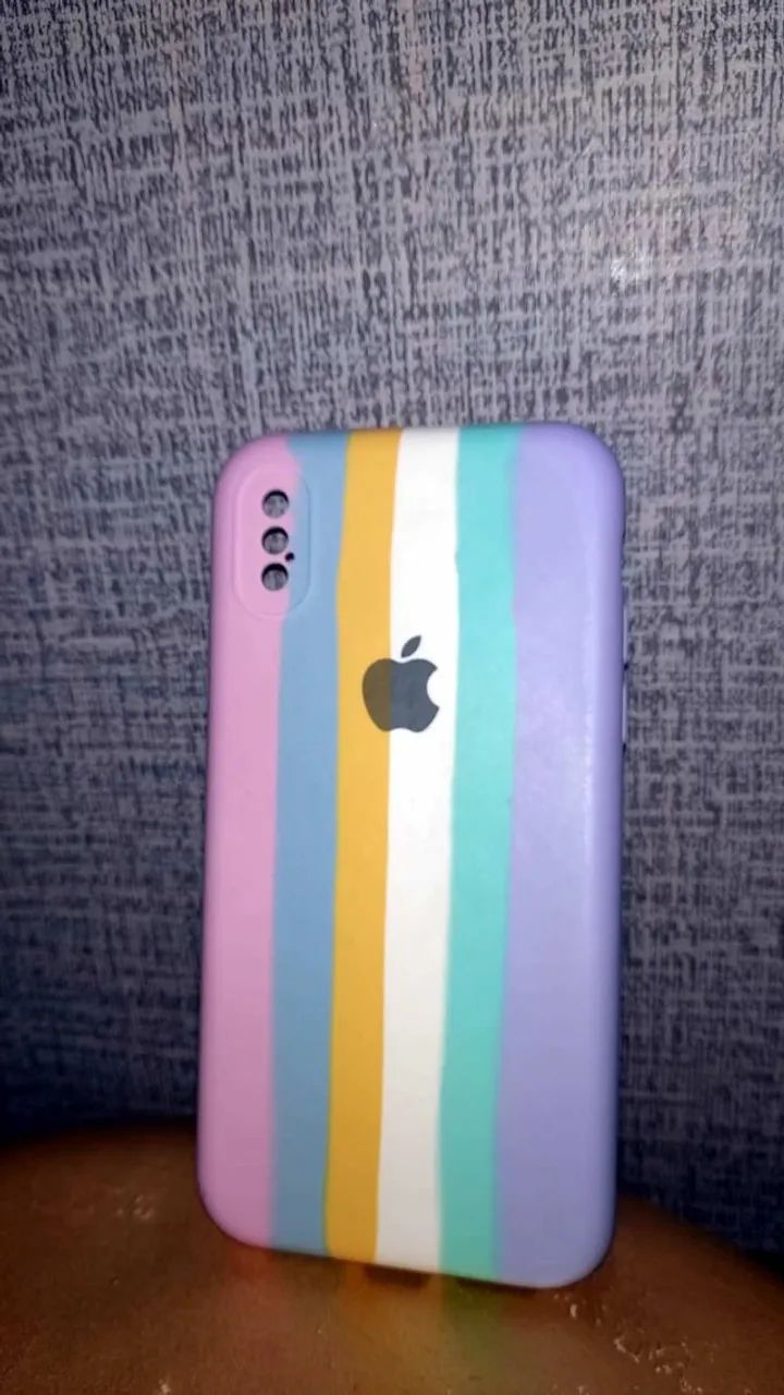 Capinha Rainbow Case para iphone 10 (X/XS) - Foto 3