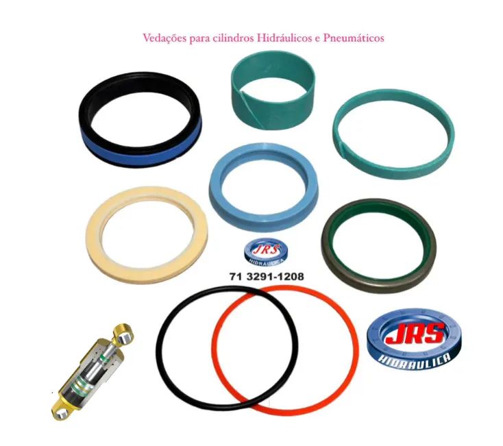 Macaco Hidráulico Vedações Kits Retentores Gaxetas raspadores Salvador JRS vedações  - Foto 6