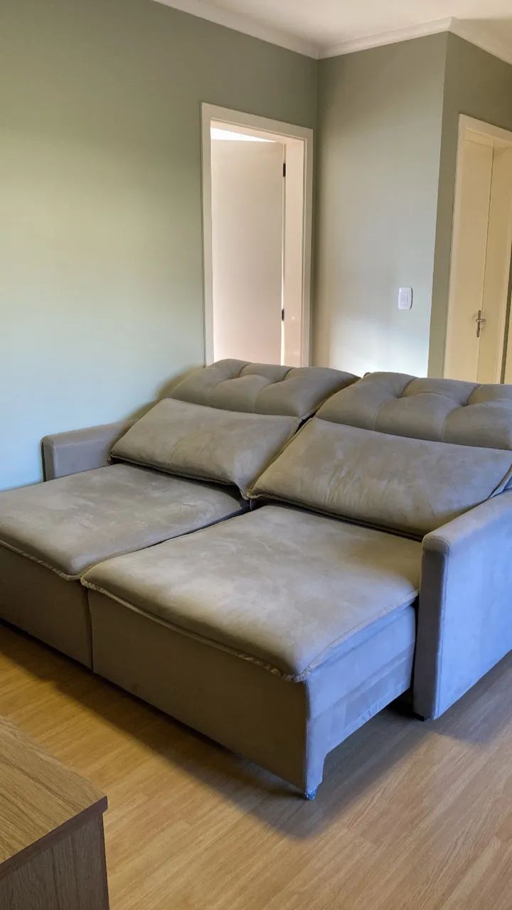 Vendo sofá retrátil e reclinável  - Foto 4