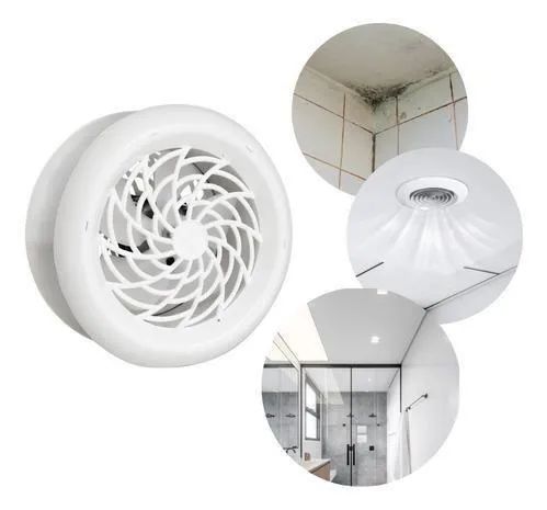 Exaustor Para Cozinha Industrial Residencial 25cm Bivolt - Cor Branco - Baixo Ruido - Foto 2