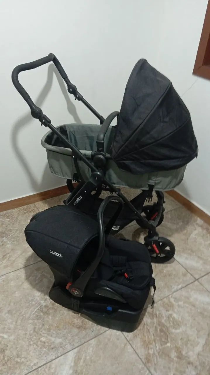 Carrinho de bebê kiddo completo  - Foto 5
