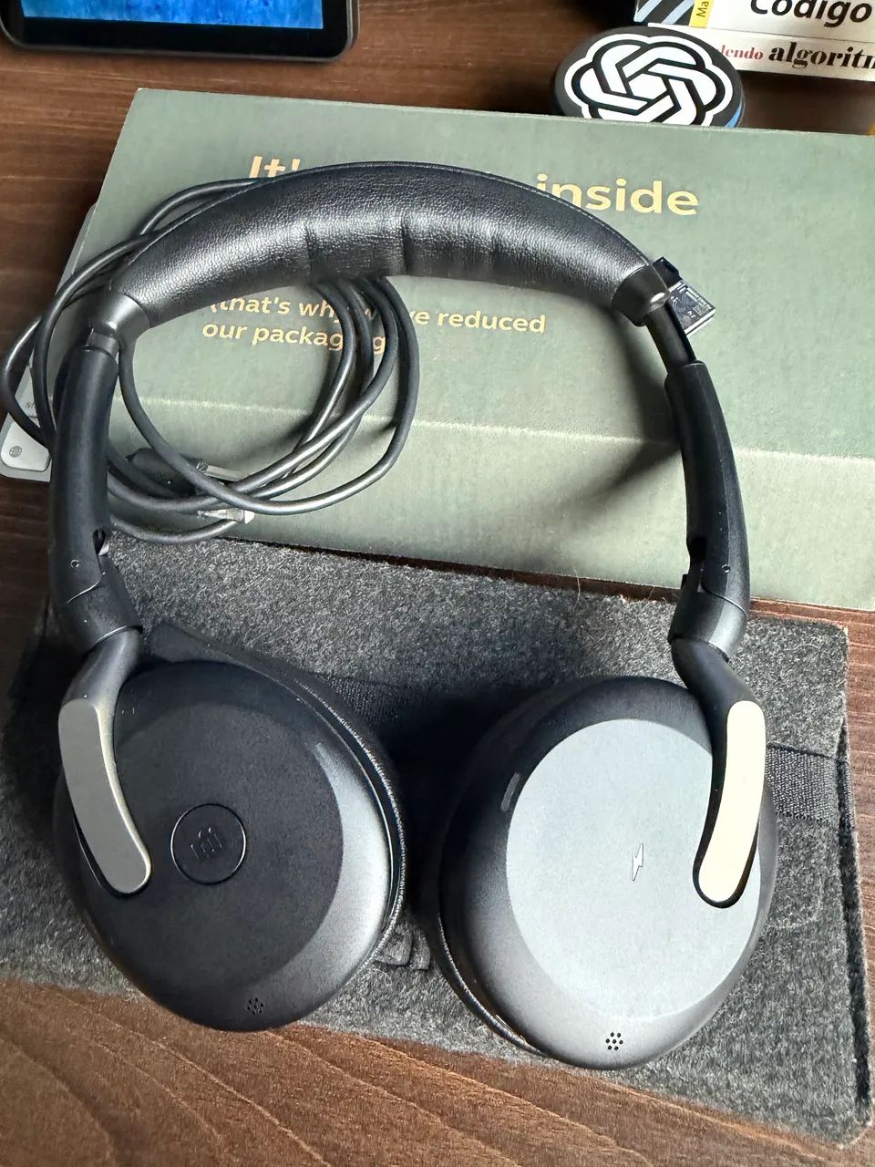 Headset Jabra Evolve2 65 Flex - Foto 3