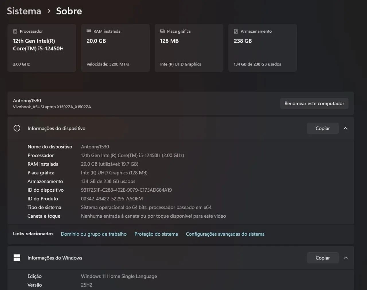 Notebook asus Vivobook X15 - Foto 3