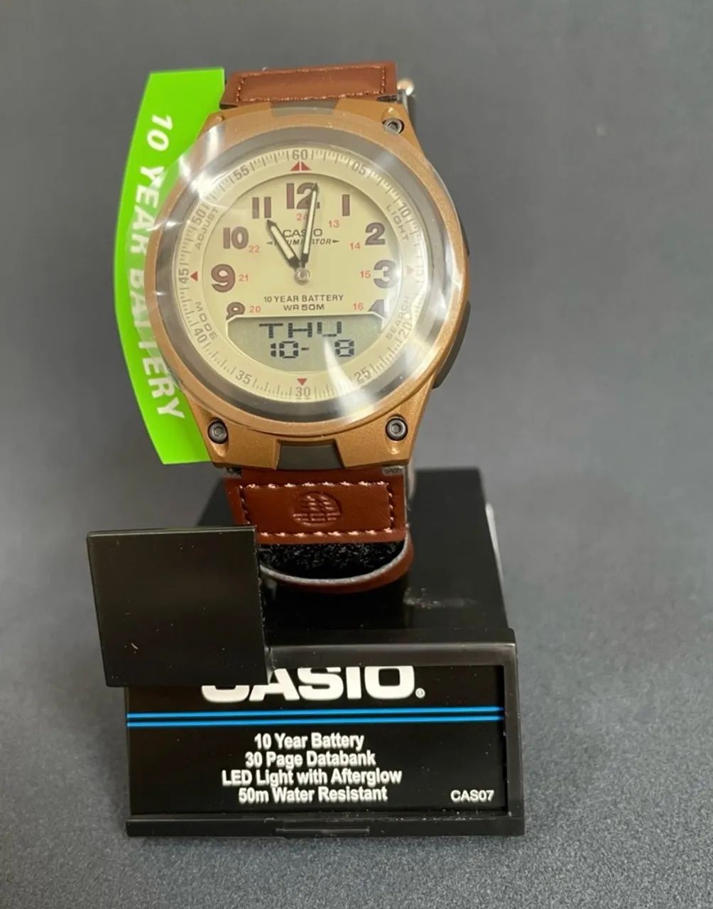 Relógio Casio Telememo 30 AW-80 - 10 Anos de Bateria | Original - Foto 2
