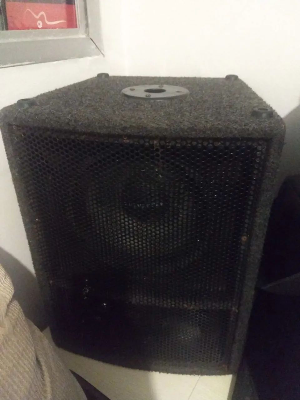 Mesa de som amplificada