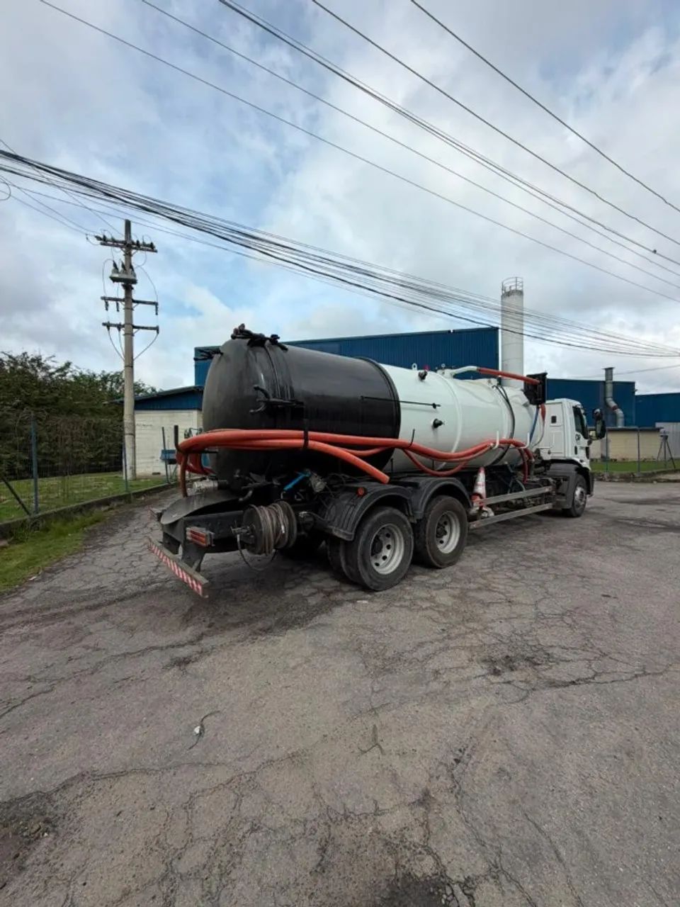 FORD CARGO 2429 2014 ? COMBINADO HIDROJATO + VÁCUO - LIMPA FOSSA - Foto 4