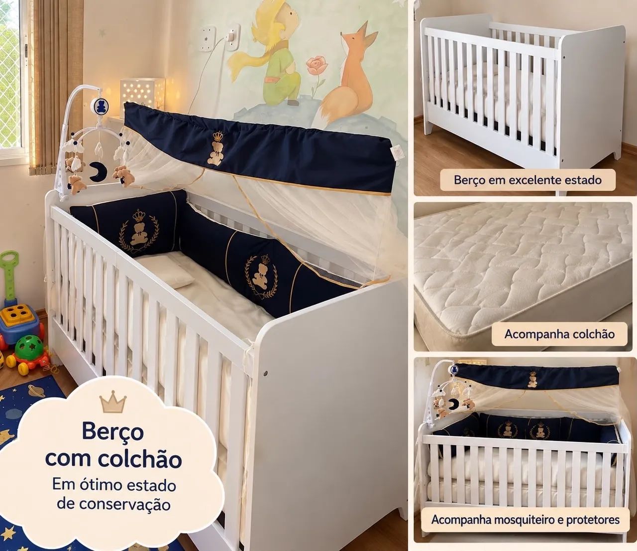 Berço completo 